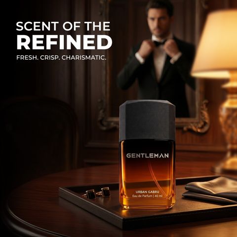 urbangabru GENTLEMAN Eau De Parfum for Men | Citrus Fresh, Musk, Amber Long Lasting Perfume Eau de Parfum - 40 ml (For Men) - Image 6
