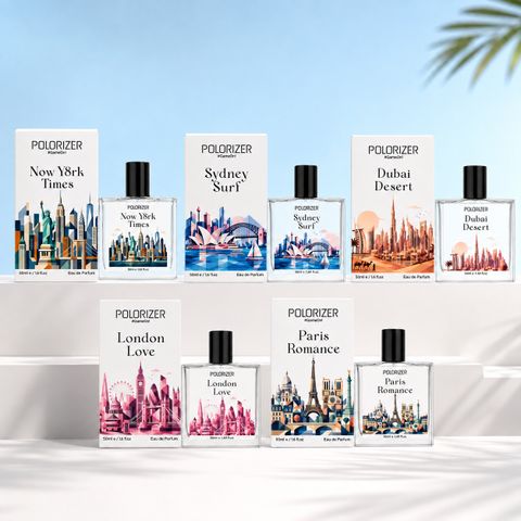 POLORIZER City Collection Unisex Perfume Set Pack of 5 | 50ML Each | Long Lasting Eau de Parfum - 250 ml (For Men & Women) - Image 4