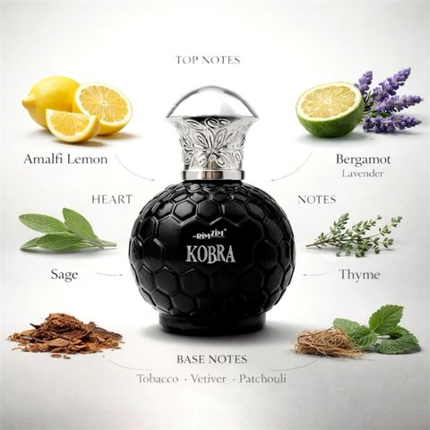 RIM ZIM KOBRA PERFUME FOR MEN AROMATIC Eau de Parfum - 100 ml (For Men) - Image 4