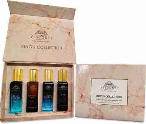 VISCONTI Premium Perfume Gift Set, Pack of 4 · 20 ml (80 ml total) - Image 2