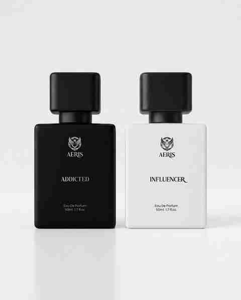 aeris Influencer & Addicted Perfume Combo for Men & Women | Long Lasting Scent Perfume - 100 ml (For Men & Women) - Image 3