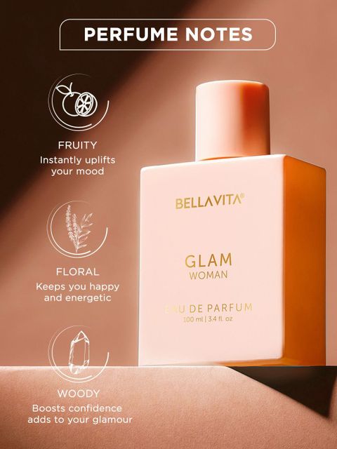 BELLAVITA Glam Perfume for Woman with Fresh and Romantic Scent Perfume - 100 ml (For Women) - Image 7