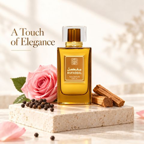 Naseem Mufaddal Aqua Alcohol-Free Eau de Parfum 80ml - Image 4