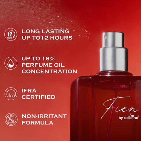 Fien by mCaffeine Slow Kiss Perfume for Men, 100ml - Image 5