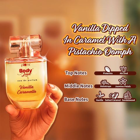 Plum BodyLovin' Vanilla Caramello|Gourmand Luxury Perfume|Long Lasting Fragrance Eau de Parfum - 50 ml (For Men & Women) - Image 4