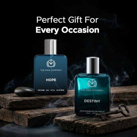 THE MAN COMPANY HOPE + DESTINY EDP Premium Long Lasting Perfume for Men - Pack of 2 (2 x 50ml) Eau de Parfum - 100 ml (For Men) - Image 7