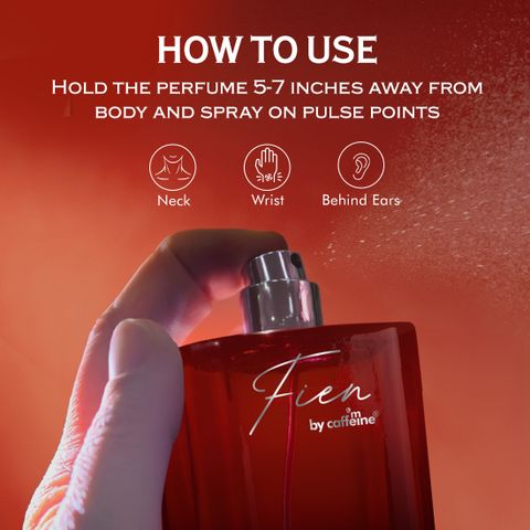 Fien by mCaffeine Slow Kiss Perfume for Men, 100ml - Image 6