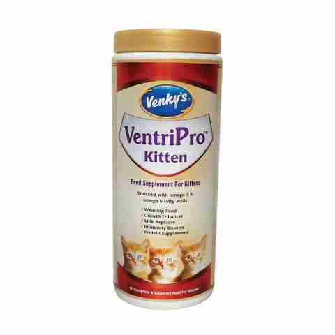 VentriPro KITTEN Milk Replacement Powder Feed Supplement for Young Kittens Milk 0.2 kg Dry Young, New Born Cat Food - Image 5