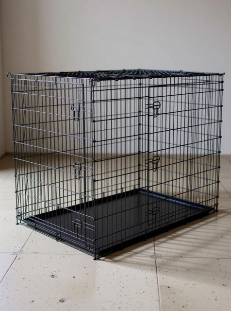 Hanu 24 Inch Dog Cage for Small Breeds - Image 5