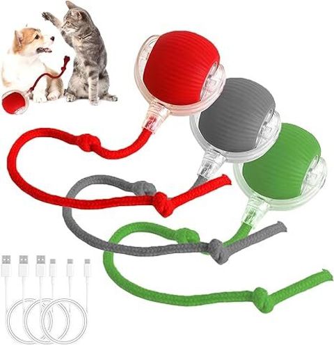sheham Cat Dancing Ball Silicone Ball For Dog & Cat - Image 4