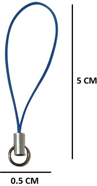 MOREL STRING ROPE CORD NYLON WITH JUMP RING CLASP FOR CELLPHONE
