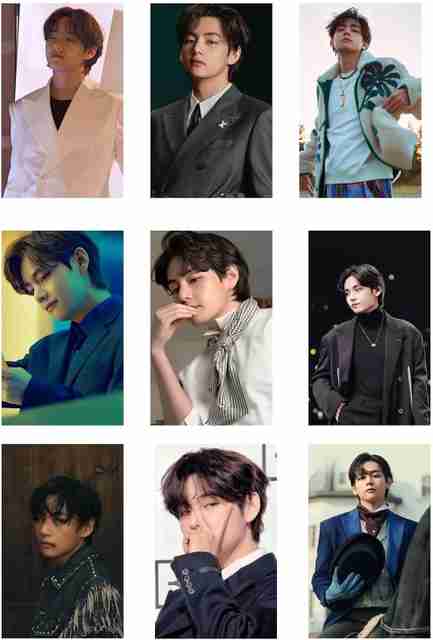 BestoBTS BTS V (Kim Taehyung) BTS Solo Photocards for BTS Army
