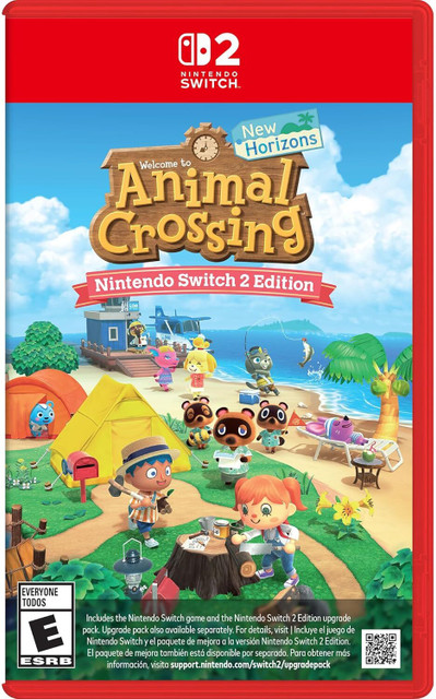 Animal Crossing New Horizons Nintendo Switch 2 Edition With Free