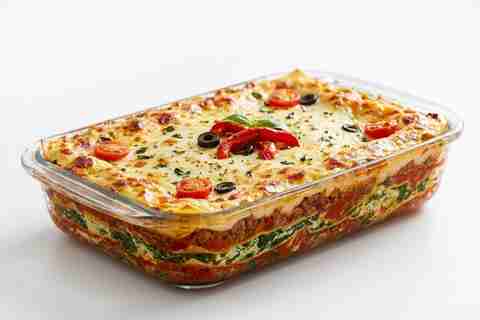 Borzor 1600ML Glass Baking Dish for Kitchen Oven & Microwave, Dishwasher Safe Baking Dish (Microwave Safe) - Image 5