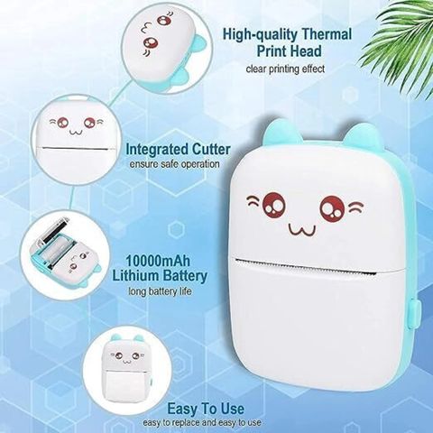 ShreeVistaar TinyJoy Instant Photo Printer Mini Thermal Printer - Image 6