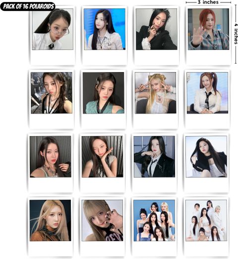 BabyMonster K-Pop Gift Box – Includes 16 Photocards, 16 Polaroids