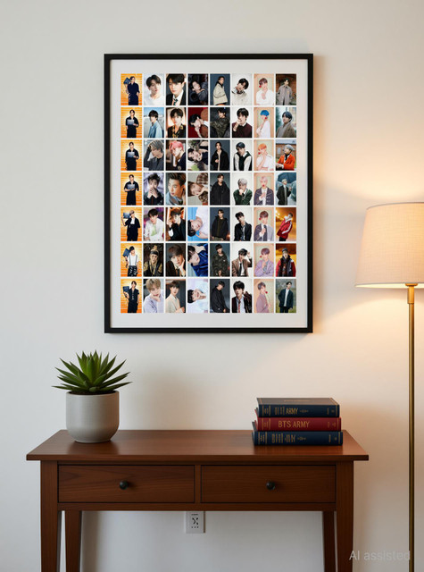 Pack of 56 BTS Band Members Photos collections| for BTS Army| HD+