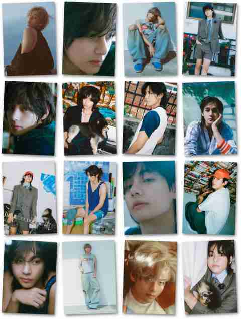BTS V - Layover Photocards Pack Of 16 (8 x 11 cm) | BTS V