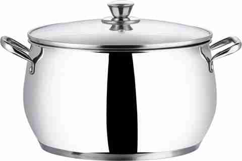 VINOD Stainless Steel Almaty Saucepot 20cm 4L with Glass Lid - Image 5