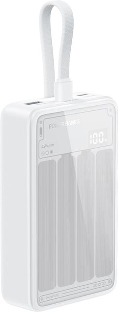 Realme Techlife Realfit 20000mAh 45W Power Bank, Glacier White - Image 6
