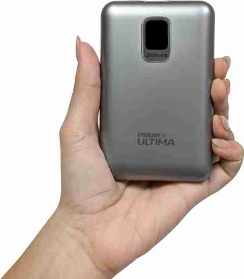 EVEREADY 10000 mAh Power Bank (Silver, Lithium-ion) - Image 3