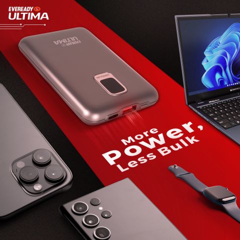 EVEREADY 10000 mAh Power Bank (Silver, Lithium-ion) - Image 6