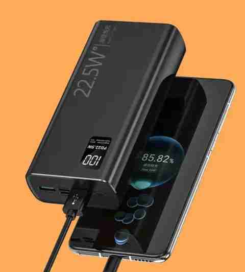 Binori 32000 mAh 22.5W Power Bank (Black) - Image 3