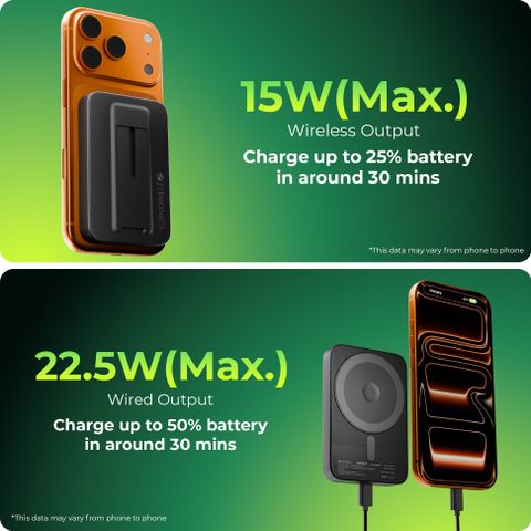 ZEBRONICS 10000 mAh With MagSafe Power Bank (Black, Lithium Polymer, Fast Charging for Mobile) - Image 7
