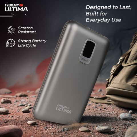 EVEREADY 10000 mAh Power Bank (Silver, Lithium-ion) - Image 8