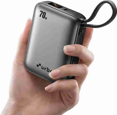 URBN 20000 mAh 70W Nano Power Bank Grey - Image 5