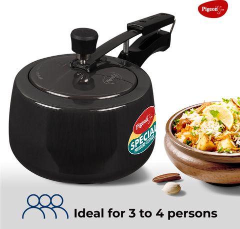 Pigeon Special Cook Plus 3 L Pressure Cooker (Hard Anodized) - Image 6