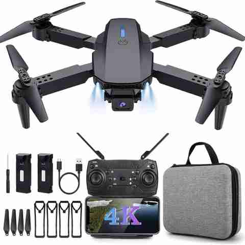 Kapi HD One Key Take Off/Landing 3D Flips Drone Drone with 4k Camera Foldable 1080P डà¥à¤°à¥à¤¨ - Image 2