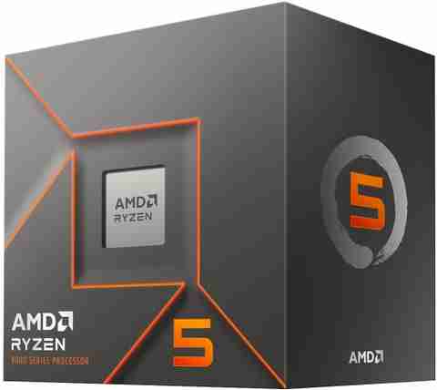 AMD Ryzen 5 8400F CPU 本体 AMD Ryzen 5 8400F 4.2 GHz AM5 Socket 6 Cores 12 Threads Desktop