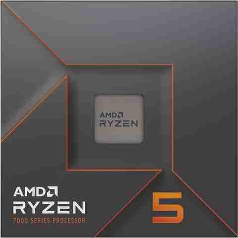 AMD Ryzen 5 7600X 4.7 GHz Upto 5.3 GHz AM5 Socket 6 Cores 12