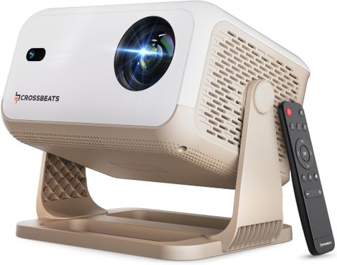 CrossBeats Lumex Cine (16000 lm / 1 Speaker / Wireless / Remote Controller) Portable with 1080p Native&4K Support, Android 11 OS, Built-in Netflix & Prime, Auto Focus, Auto Keystone&Obstacle Avoidance, Up to 300-inch Display Projector (White) - Image 5
