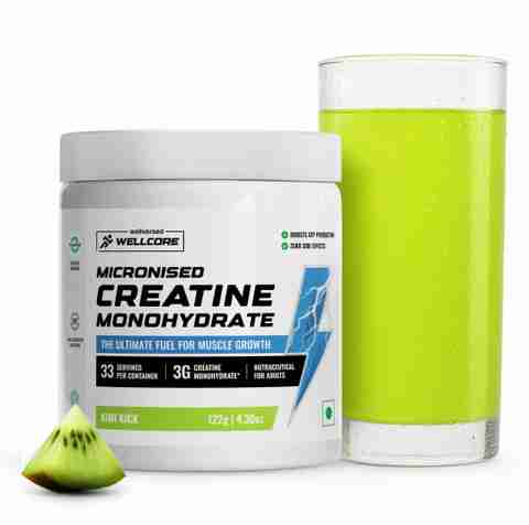 Wellcore Micronised Monohydrate Creatine 122g Kiwi Kick - Image 3