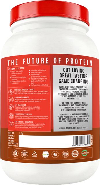 SUPERYOU Pro Fermented Yeast Protein 1kg Chocolate - Image 6