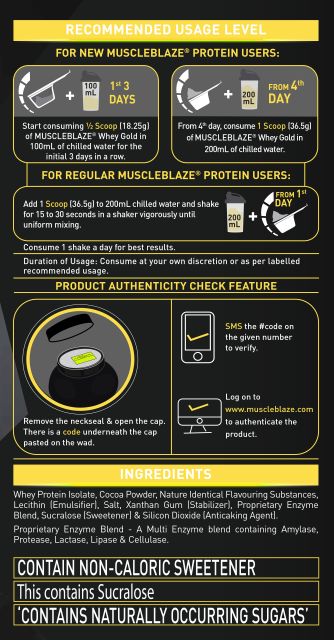 MUSCLEBLAZE वà¥à¤¯ à¤à¥à¤²à¥à¤¡ 100% वà¥à¤¯ à¤à¤à¤¸à¥à¤²à¥à¤ (1.0 kg, मà¥à¤à¤¾ à¤à¤¾à¤ªà¥à¤à¥à¤¨à¥) - Image 7