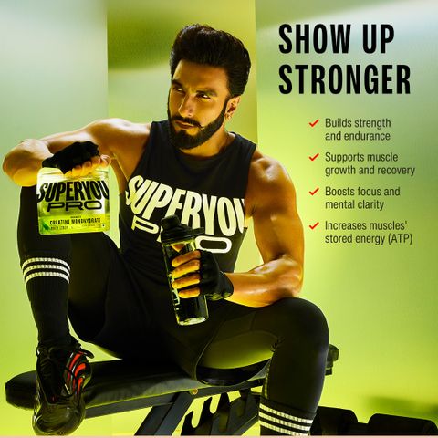 SUPERYOU Pro Creatine Monohydrate 112g Zesty Lemon - Image 7