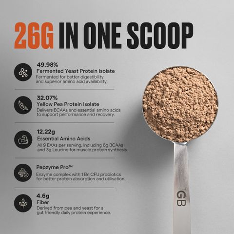 The Good bug Pro Digestive Yeast Protein (1 kg, Chocolate) - Image 5