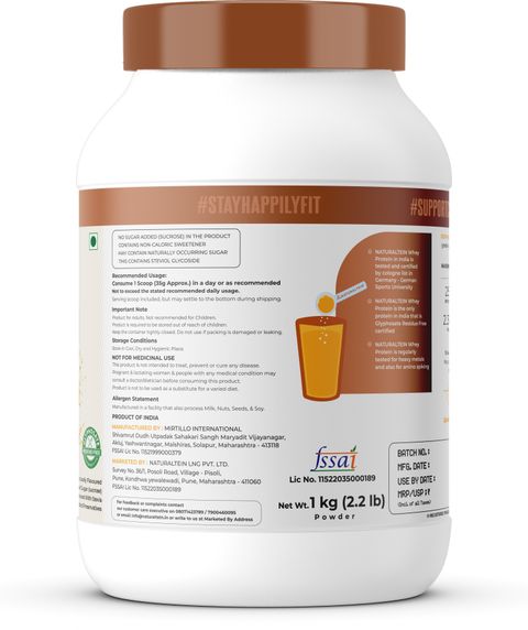NATURALTEIN Fermented Yeast Protein Powder 1kg Aamras - Image 8