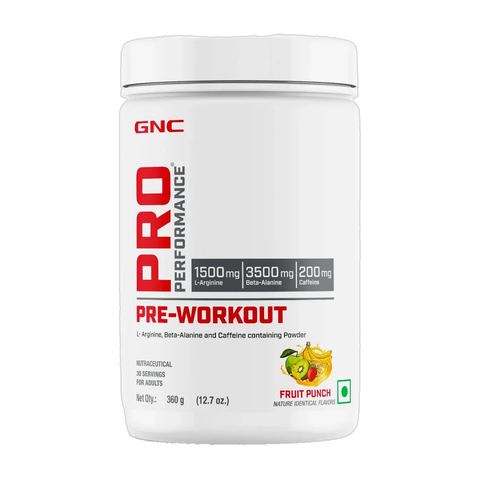 GNC Pro Performance Pre Workout (360 g, Fruit Punch) - Image 3