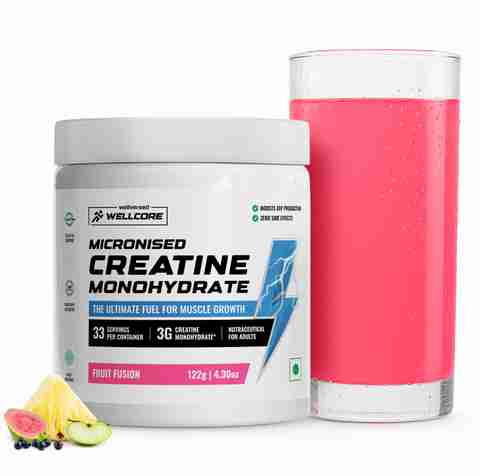 Wellcore Micronised Monohydrate Creatine 122g Fruit Fusion - Image 5