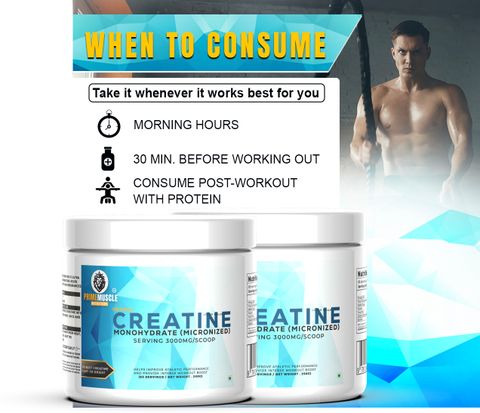 Primemuscle Nutritions Creatine Monohydrate Micronised Orange 100g - Image 8
