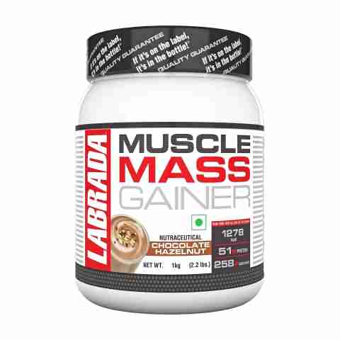 Labrada Muscle Mass Gainer Chocolate Hazelnut 1kg - Image 5