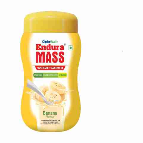 Endura Mass Weight Gainers/Mass Gainers (500 g, Banana) - Image 3