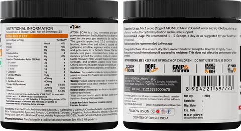 bcaa or l carnitine AS-IT-IS Nutrition ATOM with L-arginine, L-Carnitine, L-Citrullin BCAA Price in India chain amino acids (BCAAs) Buy Nutrifactor Glutazon online Please Select: Box Only/ Push Set:1200mg (Push Set w/ Vit C) Buy CJC 1295 +