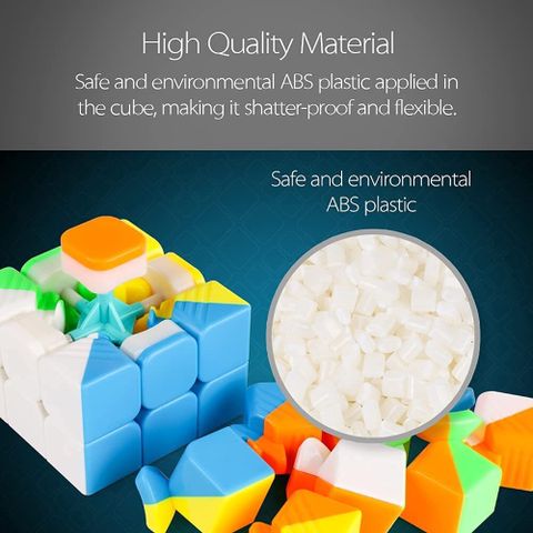 D ETERNAL 3x3 Cube and Silver Mirror Magic Cube Combo (2 Pieces) - Image 4