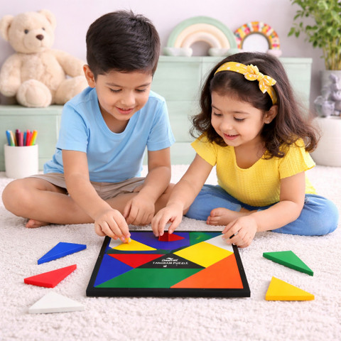 Beamlit Tangram puzzle game | Puzzle | Talent puzzle for kids