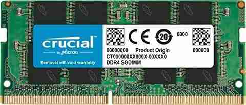 Crucial DDR4 3200Mhz DDR4 16 GB (Single Channel) Laptop (DDR4